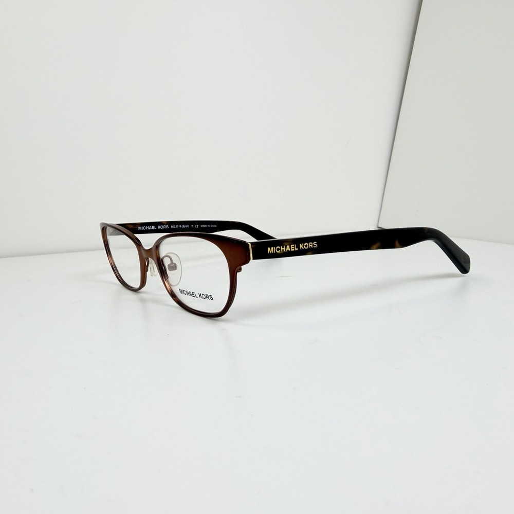 Michael Kors MK3014 Sybil 1147 Bronze Tortoise Eyeglasses Frames 50-17-135 - Picture 5 of 11